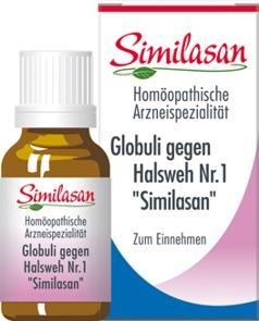 Globuli gegen Schluckbeschwerden „Similasan“ - 15 Gramm