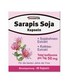 Sanvita Sarapis Soja Kapseln - 60 Stück