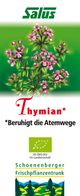 Schoenenberger Bio-Pflanzentrunk Thymian - 200 Milliliter