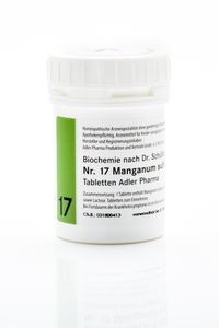 Schüßler Salz Adler Nr. 17 D12 Tabletten - 250 Gramm