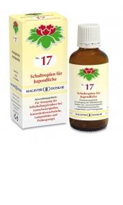 Doskar Tropfen Nr. 17 - Schultropfen für Jugendliche - 50 Milliliter