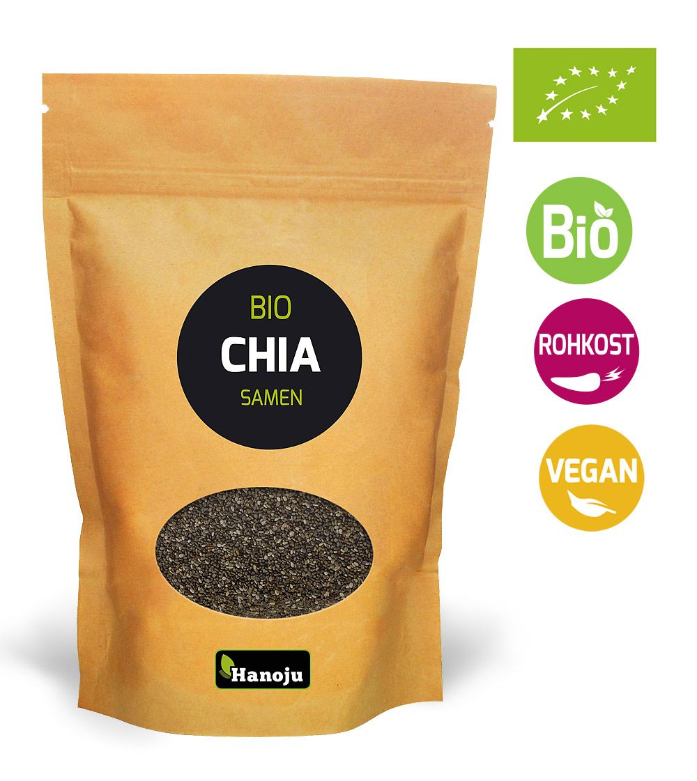 Hanoju Chia Samen Bio - 250 Gramm