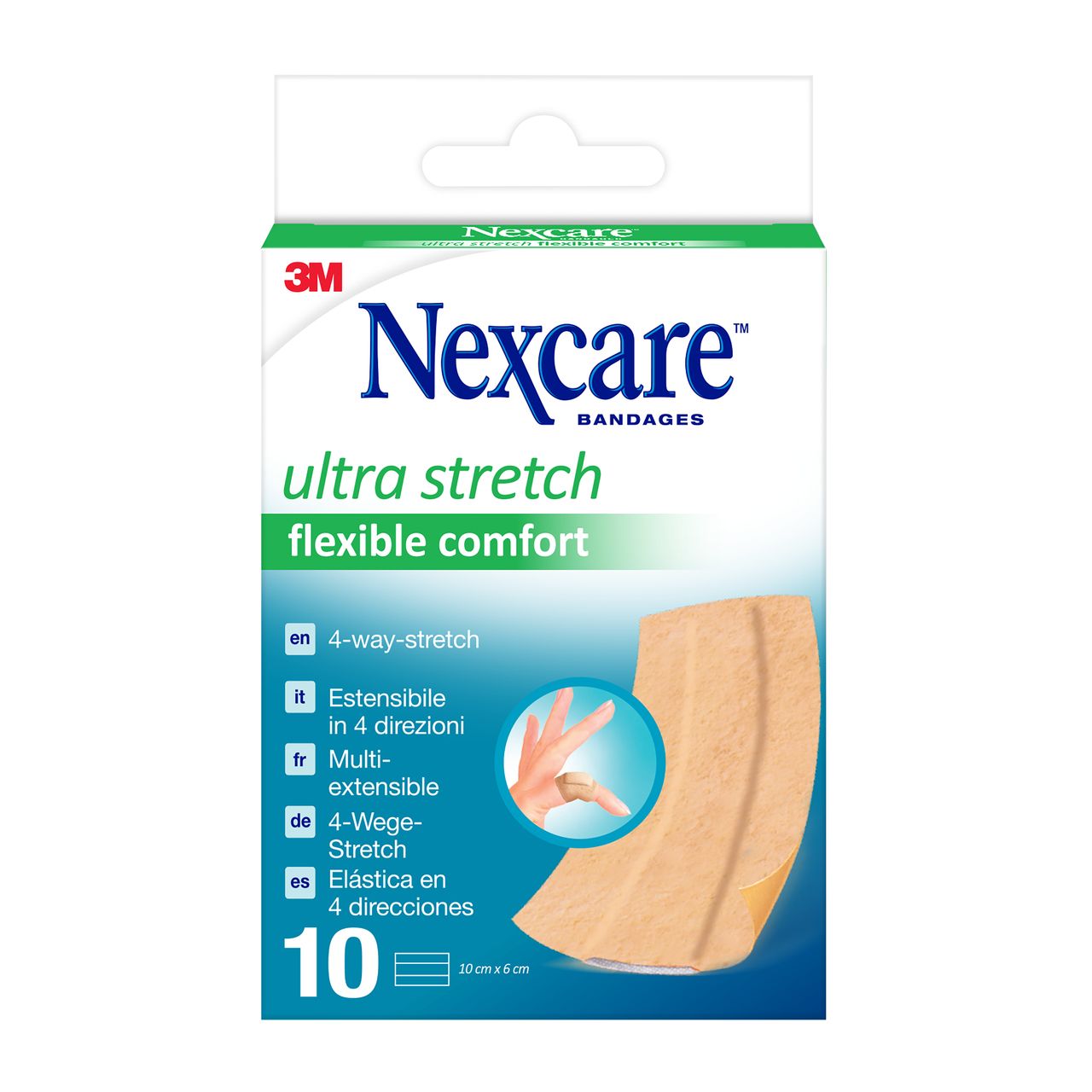 Nexcare™ ultra strech comfort flexible bands - 10 Stück