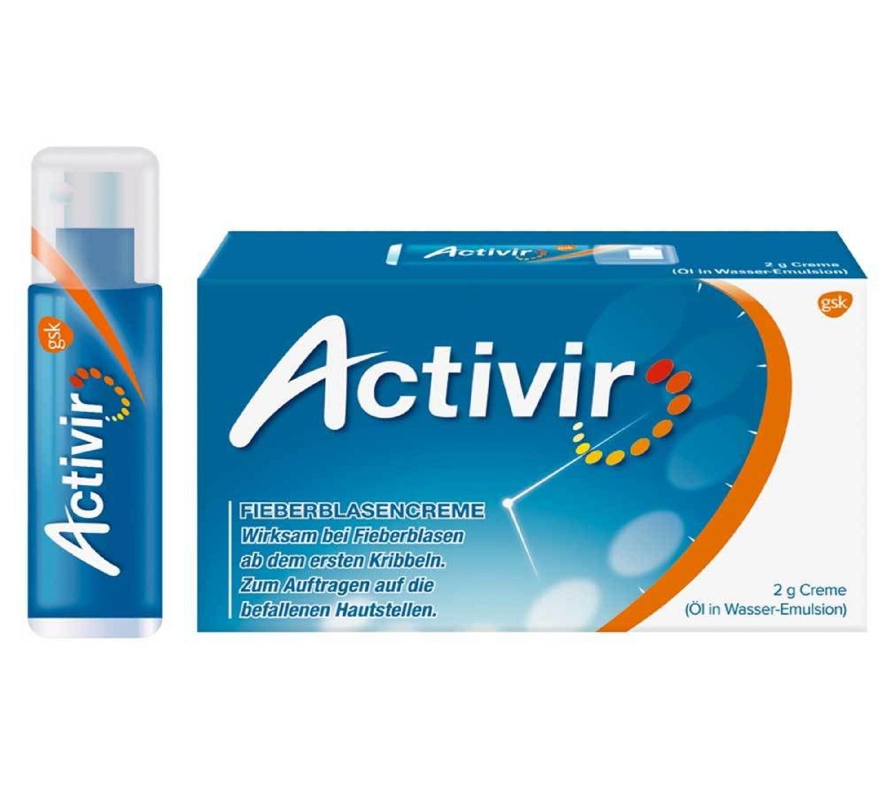 Activir Fieberblasencreme 2g Pumpdispenser - 2 Gramm
