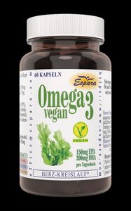 Espara Omega-3 vegan Kapseln - 60 Stück