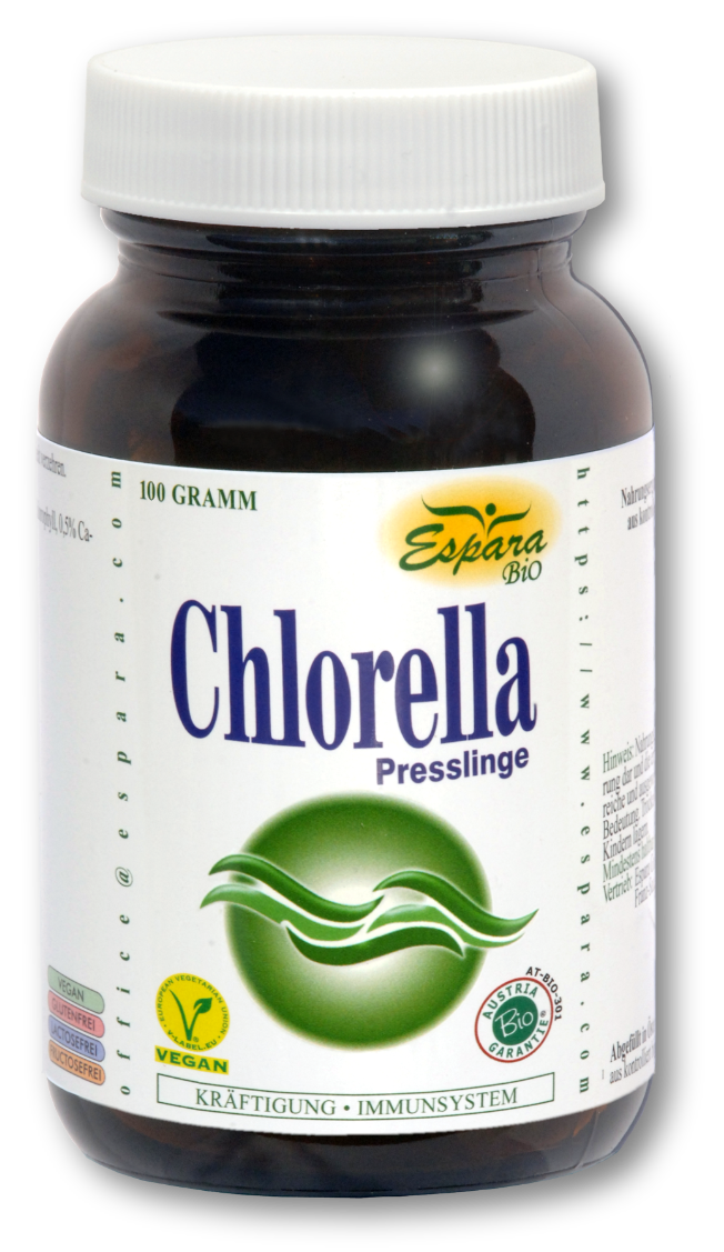 Espara Chlorella BIO Presslinge - 250 Stück