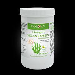 Norsan Omega 3 Vegan - 80 Stück