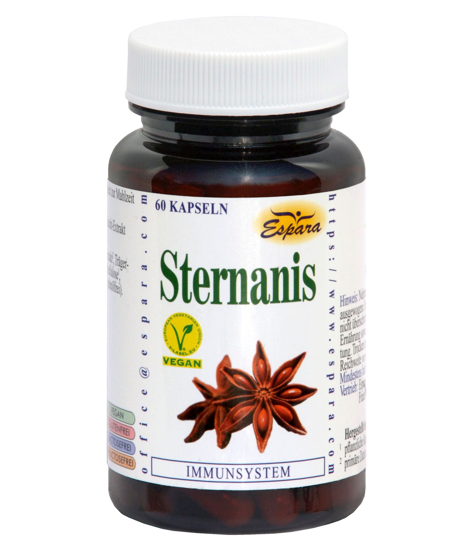 Espara Sternanis Kapseln - 60 Stück