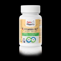 Zeinpharma Vitamin K2 MenaQ7 100 mcg Kapseln - 60 Stück