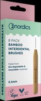 Nordics Interdental Zahnbürste Öko Bambus - 8 Stück