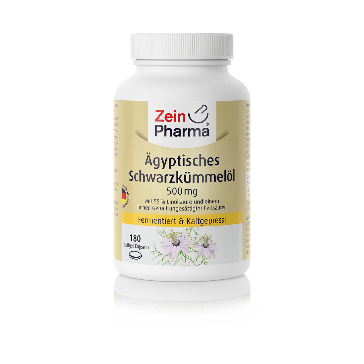 Zeinpharma Schwarzkümmelöl Ägyptisch Kapseln - 180 Stück
